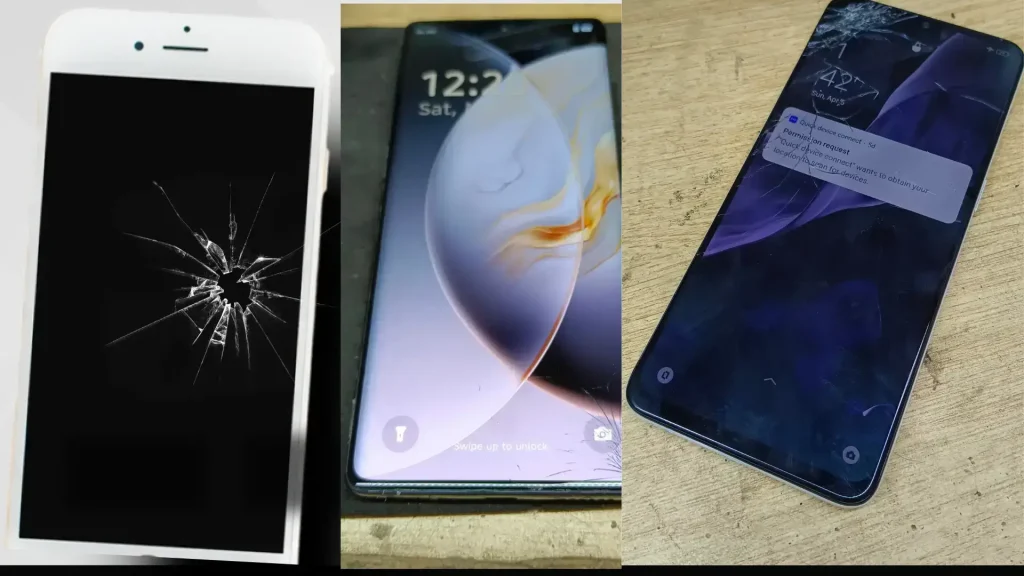 Mobile screen and display repair service at Chaudhry Mobile Repairing Kahror Pakka