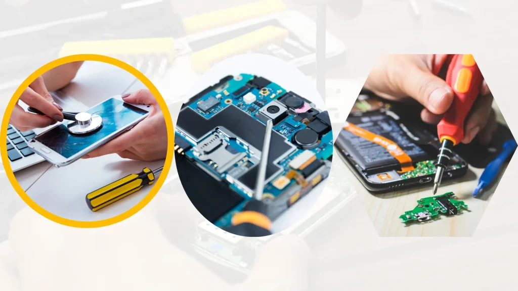 Mobile water damage and hardware repair service at Chaudhry Mobile Repairing Kahror Pakka